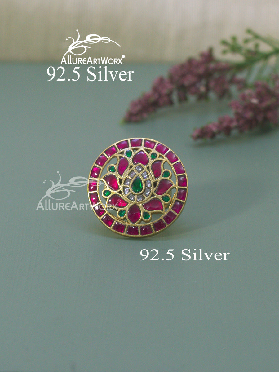 Abjini Silver Ring